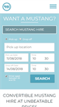 Mobile Screenshot of mustang-hire.com